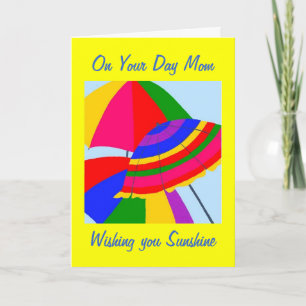 TARJETA EL SOL DESEADO POR LA MAMÁ