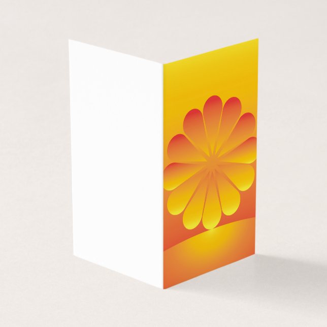 Tarjeta el sol sale (Exterior)