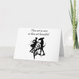Tarjeta El sueño nocturno de verano