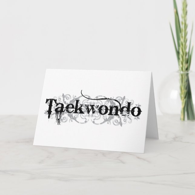 Tarjeta El Taekwondo (a.C.) (Anverso)