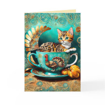 El té de Acción de Gracias de Kitty