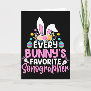 Tarjeta El tecnólogo de sonografía sonógrafo favorito de t