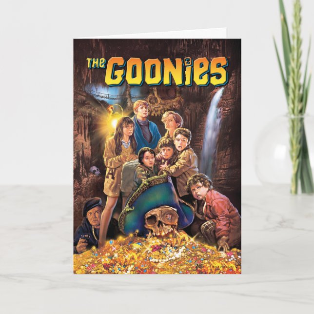 Tarjeta El tesoro de un ojo de los Goonies Willy (Anverso)