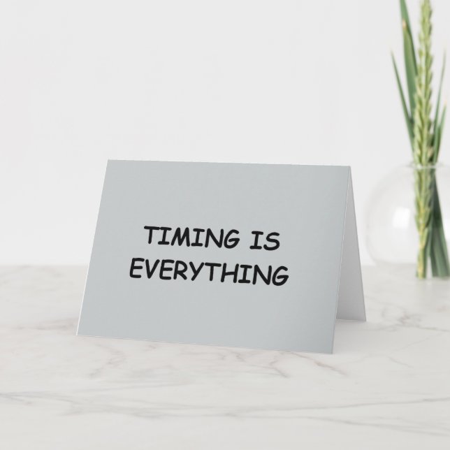 TARJETA EL TIEMPO ES TODO LO QUE CITA QUE EL TRUISMO HACE  (Anverso)