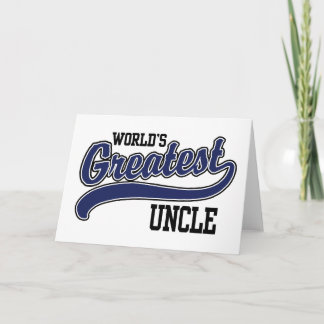 Tarjeta El tío más grande del mundo