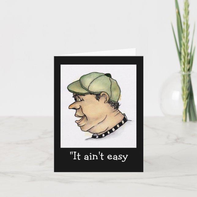 Tarjeta El tipo gracioso es Rey (Anverso)