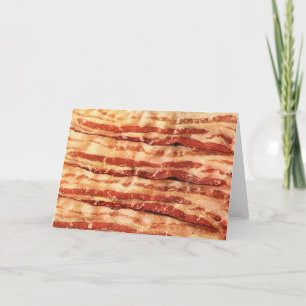 Tarjeta ¡el tocino es lo mejor!