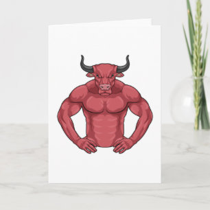 Tarjeta El toro como la constructora de cadáveres extrema