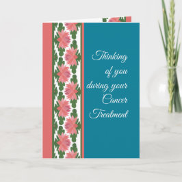 Tarjeta El tratamiento contra el cáncer pensando en ti, li