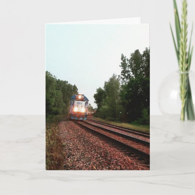 Tarjeta "El tren 2271", mejor carta (Anverso)