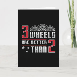 Tarjeta El Triker 3 Ruedas Es Mejor Que 2 Motores