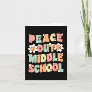 Tarjeta El Último Día De Sc, Sale De La Escuela Media Groo