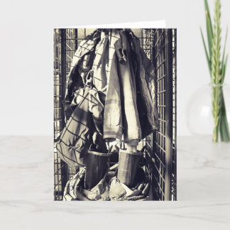 Tarjeta El uniforme del bombero