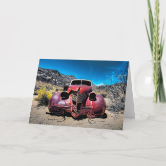 Tarjeta El vagón de la langosta a la vieja Chevy L 1939