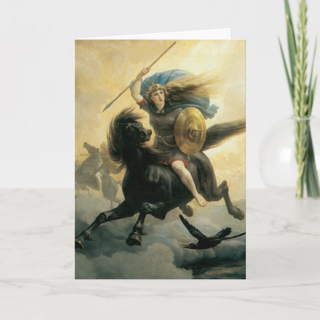 Tarjeta El Valkyrie, 1869 (Anverso)