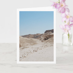 Tarjeta El Valle de los Reyes, Luxor, Egipto