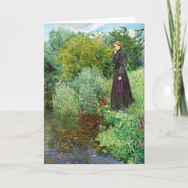 Tarjeta El verano pasado las cosas fueron más verdes | Bya (Anverso)