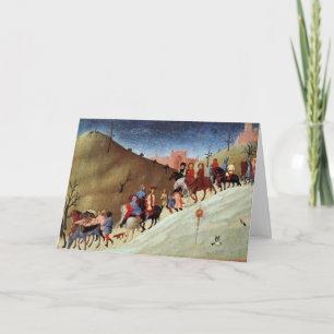 Tarjeta El viaje de unos de los reyes magos, un fragmento