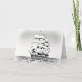 Tarjeta El viaje pasado de la estrella de Alaska