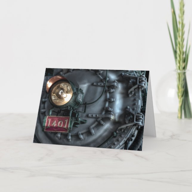 Tarjeta El viejo ferrocarril del sur (Anverso)