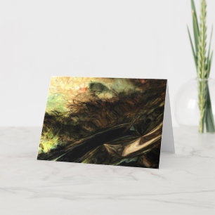 Tarjeta "El viento en la hierba" pradera transformada digi