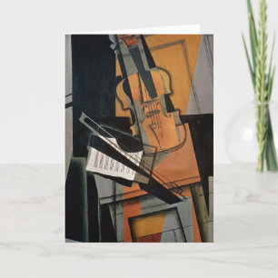 Tarjeta El violín, 1916