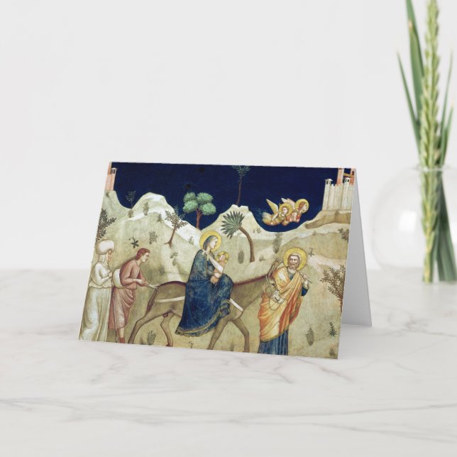 Tarjeta El vuelo en Egipto 2 (Anverso)