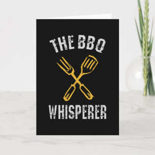 Tarjeta El Whisperer de BBQ