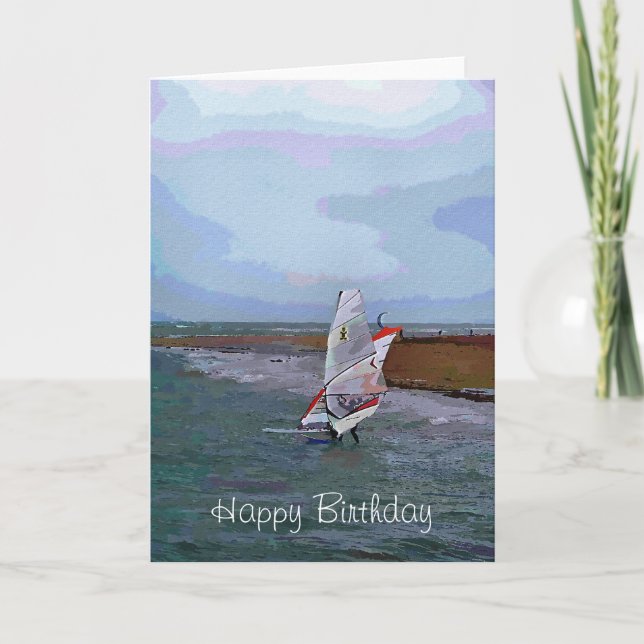 TARJETA EL WINDSURFING (Anverso)