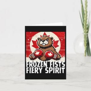 Tarjeta Elbows Up Canada Canada Counter Tarifas Beaver B