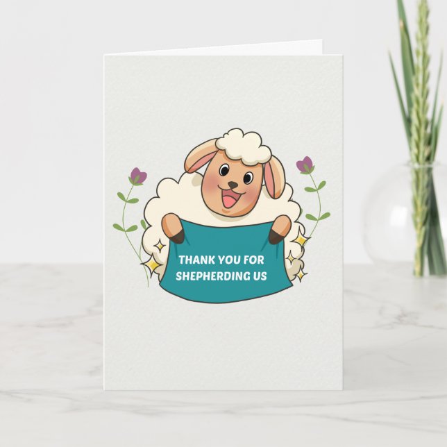 Tarjeta Elder thank you card (JW) (Anverso)