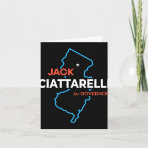 Tarjeta Elección a gobernador de Nueva Jersey de Jack Ciat
