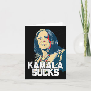 Tarjeta Elecciones presidenciales de Kamala Harris 2024