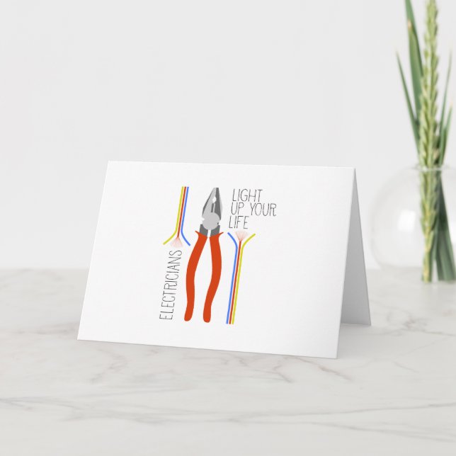 Tarjeta  Electricistas (Anverso)