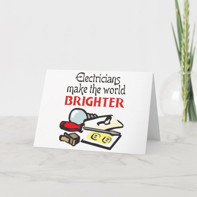 Tarjeta Electricistas (Anverso)