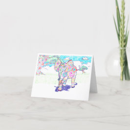 Tarjeta Elefante