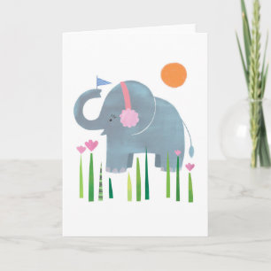 Tarjeta Elefante