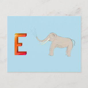 Tarjeta elefante