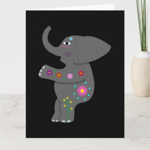 Tarjeta Elefante abundancia