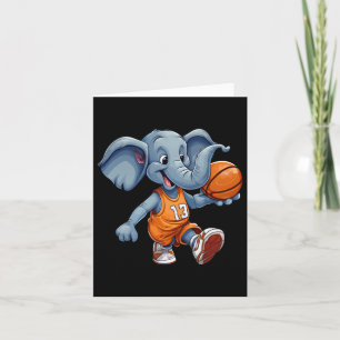 Tarjeta Elefante de Baloncesto