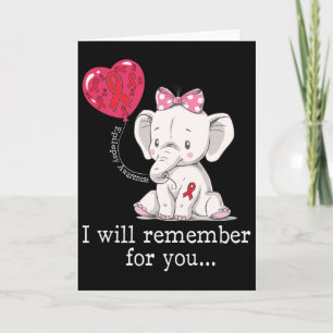 Tarjeta Elefante de Conciencia sobre la Epilepsia