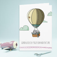 Elefante Lindo en Globo Aerostático Buena Suerte D