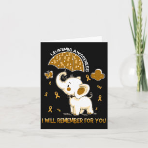 Tarjeta Elefante para la prevención de la leucemia