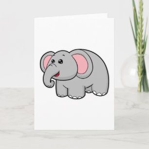 Tarjeta Elefante Pequeño