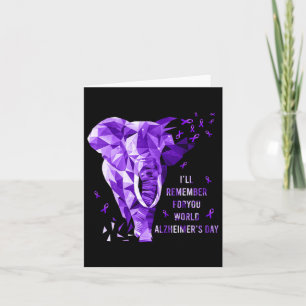Tarjeta Elefante Recordará Para Usted El Mundo Heimerheime