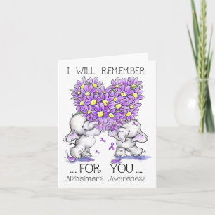 Tarjeta Elefante Recuerdo Que Tu Flor Heimerheim