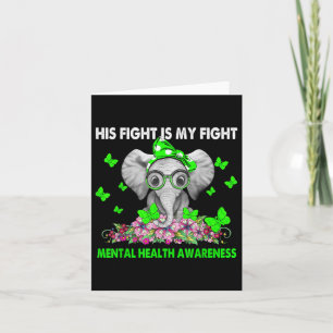 Tarjeta Elefante Su Lucha Es Mi Lucha Consciente De La Sal
