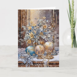 Tarjeta Elegancia en el esplendor de la temporada