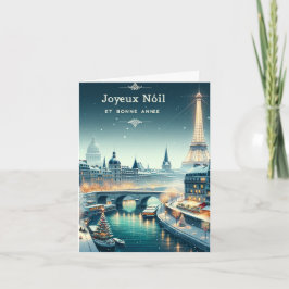 Tarjeta Elegancia Invernal Parisina