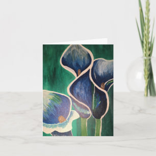 Tarjeta Elegancia, pequeña, 4" x 5,6"